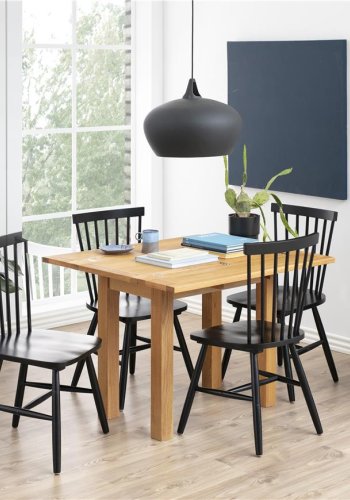 ACT NORDIC Kenley foldebord - natur tr, m. udtrk (100x45)