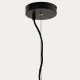 KAVE HOME Portol grn keramisk loftslampe