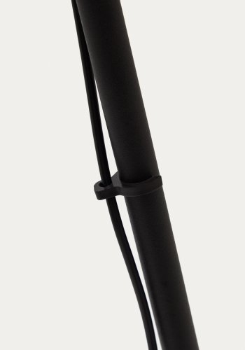 KAVE HOME Orey sort metal gulvlampe med multi-position spotlight