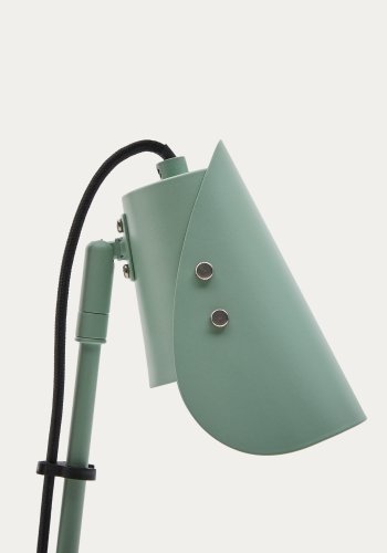 KAVE HOME Jula skrivebordslampe med klemme i grnt metal