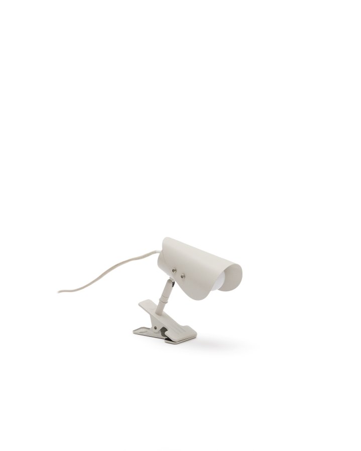 KAVE HOME Jula lille lampe med klemme i grt metal