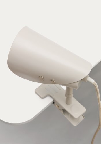 KAVE HOME Jula lille lampe med klemme i grt metal