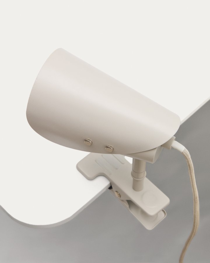 KAVE HOME Jula lille lampe med klemme i grt metal