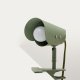 KAVE HOME Jula lille lampe med klemme i grnt metal