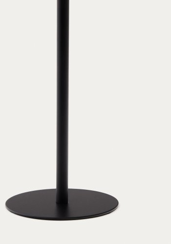 KAVE HOME Aldet udendrs solcelle bordlampe, brbar - grn tovsnor og aluminium