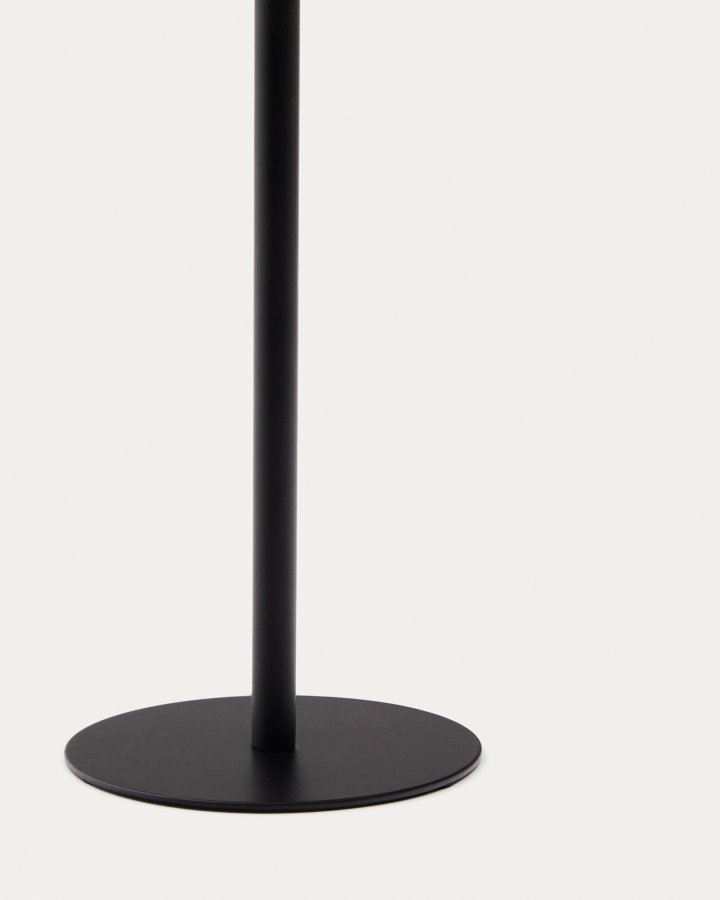 KAVE HOME Aldet udendrs solcelle bordlampe, brbar - grn tovsnor og aluminium