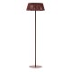 KAVE HOME Aldet udendrs solcelle gulvlampe, brbar - terracotta tovsnor og aluminium (46)
