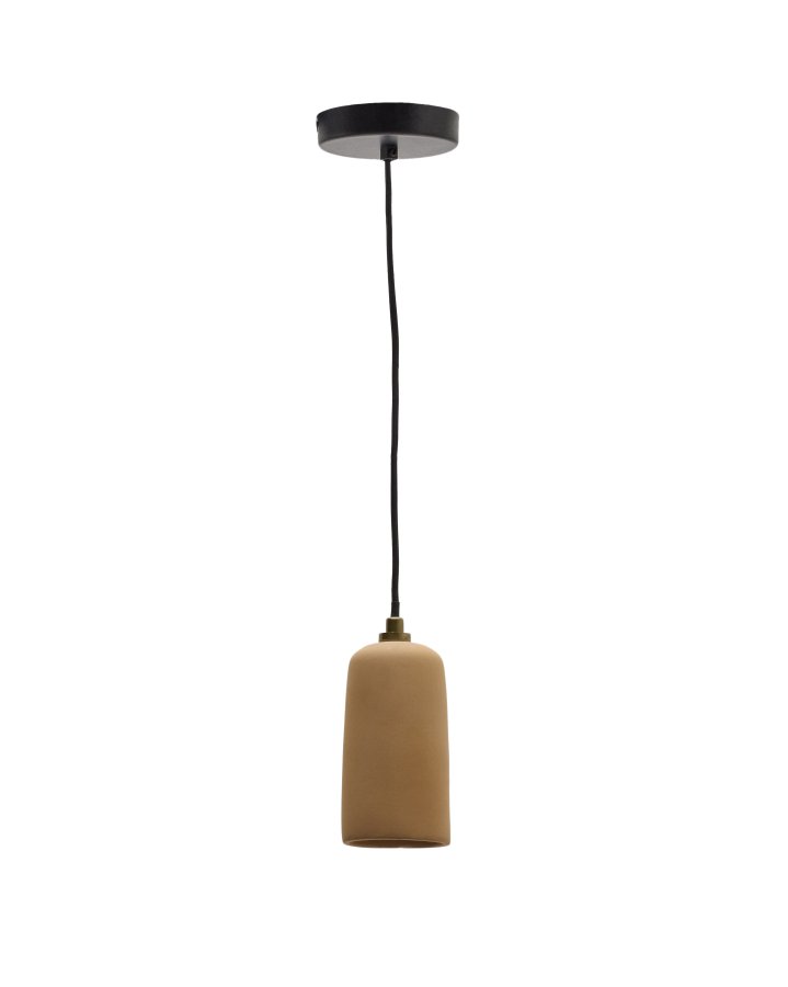 KAVE HOME Madsen loftslampe i terracotta 8cm