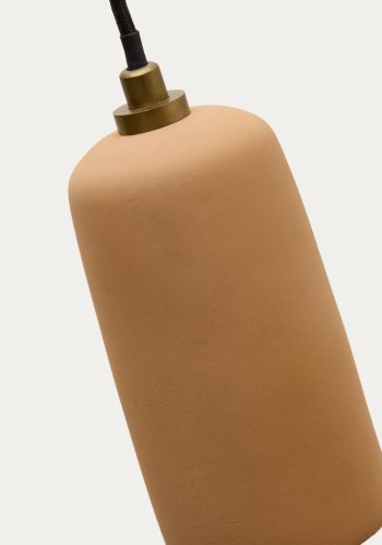KAVE HOME Madsen loftslampe i terracotta 8cm