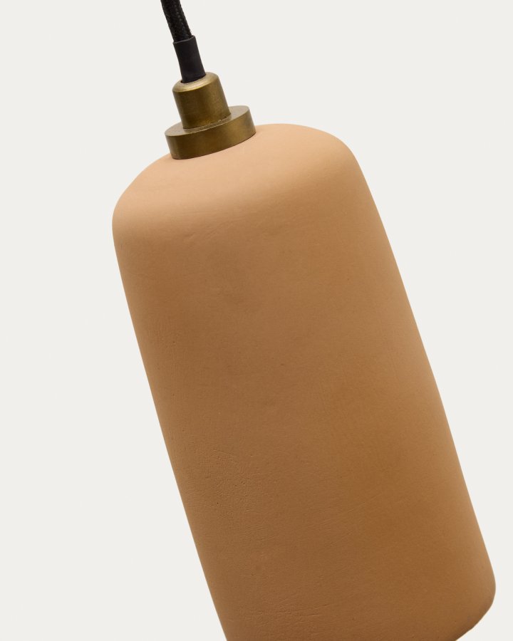 KAVE HOME Madsen loftslampe i terracotta 8cm