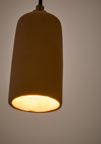 KAVE HOME Madsen loftslampe i terracotta 8cm