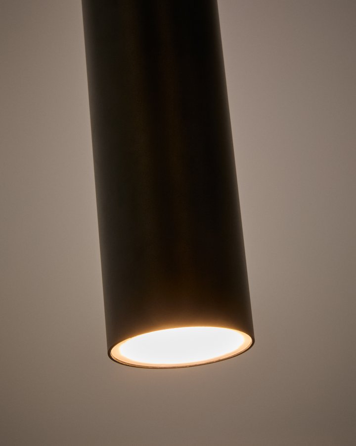 KAVE HOME Andia loftlampe - sort aluminium