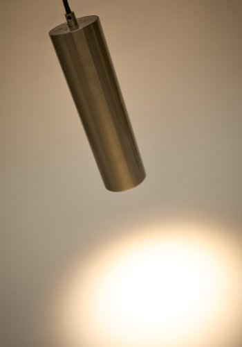 KAVE HOME Andia loftlampe - brstet slv aluminium