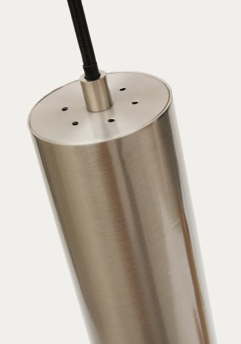 KAVE HOME Andia loftlampe - brstet slv aluminium