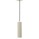 KAVE HOME Andia loftlampe - beige aluminium