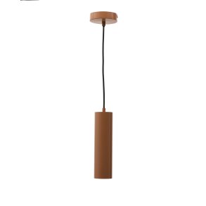 KAVE HOME Andia loftslampe i aluminium med terracotta malet finish