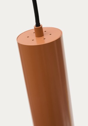 KAVE HOME Andia loftslampe i aluminium med terracotta malet finish