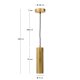 KAVE HOME Andia loftlampe - guld aluminium