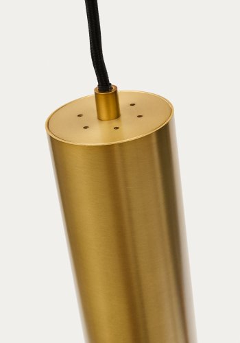 KAVE HOME Andia loftlampe - guld aluminium