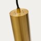 KAVE HOME Andia loftlampe - guld aluminium