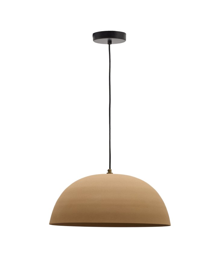 KAVE HOME Nibla loftslampe i terracotta-effekt metal 46cm