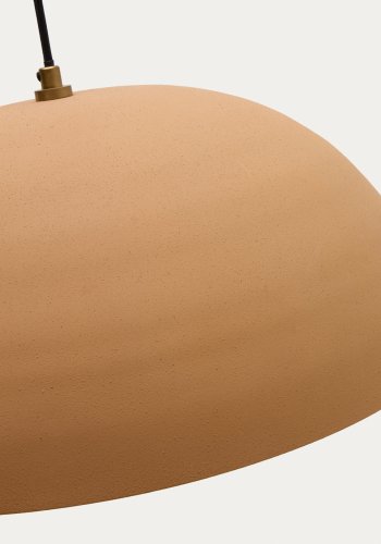 KAVE HOME Nibla loftslampe i terracotta-effekt metal 46cm