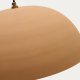 KAVE HOME Nibla loftslampe i terracotta-effekt metal 46cm