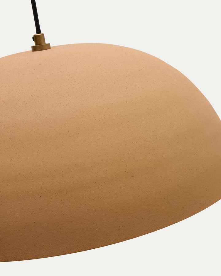 KAVE HOME Nibla loftslampe i terracotta-effekt metal 46cm