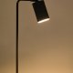 KAVE HOME Manie skrivebordslampe i metal i metal med sort stbejernseffekt finish