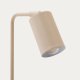KAVE HOME Manie skrivebordslampe i metal med beige struktureret finish