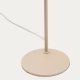 KAVE HOME Manie skrivebordslampe i metal med beige struktureret finish