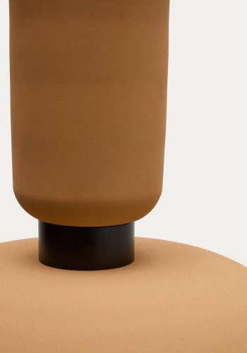 KAVE HOME Nibla loftslampe i terracotta-effekt metal 40cm