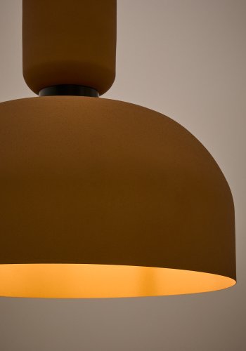 KAVE HOME Nibla loftslampe i terracotta-effekt metal 40cm