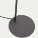 KAVE HOME Manie gulvlampe i metal med sort stbejernseffekt finish