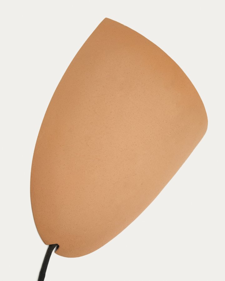 KAVE HOME Nibla vgmonteret lysarmatur i terracotta-effekt metal