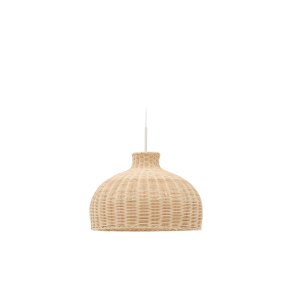 KAVE HOME Ennia rattan lampeskrm med let finish 38cm