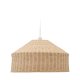 KAVE HOME Ennia rattan lampeskrm med lys finish 65cm