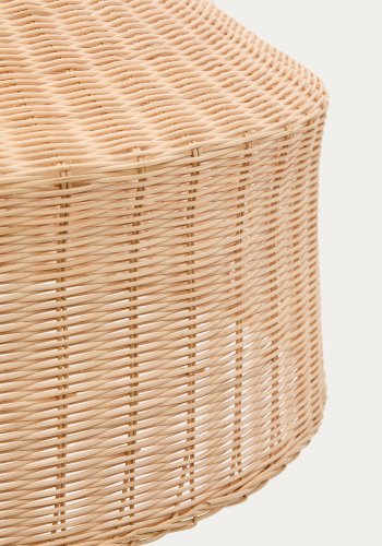 KAVE HOME Ennia rattan lampeskrm med lys finish 65cm