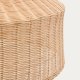 KAVE HOME Ennia rattan lampeskrm med lys finish 65cm
