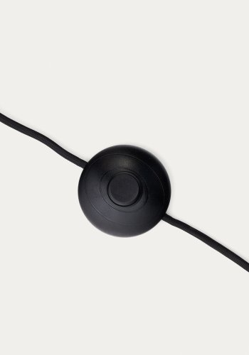 KAVE HOME Neuda gulvlampe i rattan med let finish