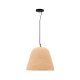 KAVE HOME Lisora loftslampe i beige papmaché Ã˜35cm