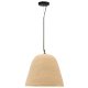 KAVE HOME Lisora loftslampe i beige papmaché Ã˜35cm