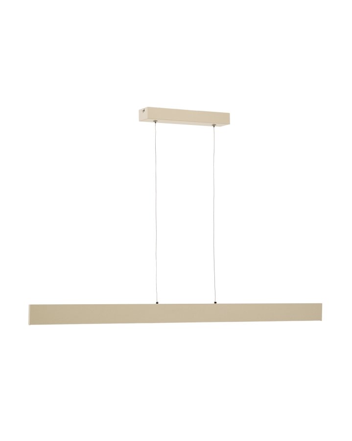 KAVE HOME Boadella loftlampe - beige aluminium