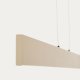 KAVE HOME Boadella loftlampe - beige aluminium