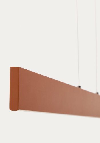 KAVE HOME Boadella loftlampe - terracotta aluminium