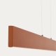 KAVE HOME Boadella loftlampe - terracotta aluminium
