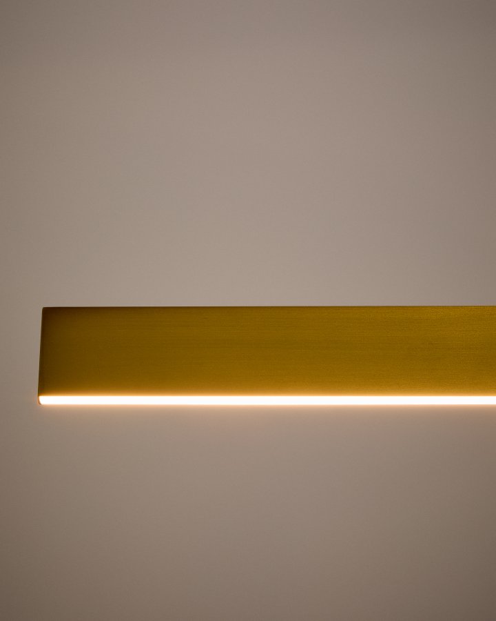 KAVE HOME Boadella loftlampe - guld aluminium