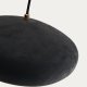 KAVE HOME Inda metalloftslampe i sort finish, 30 cm