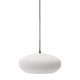KAVE HOME Inda metalloftslampe i hvid finish, 30 cm