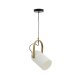 KAVE HOME Reisy loftslampe af glaseret glas, Ã˜14 cm